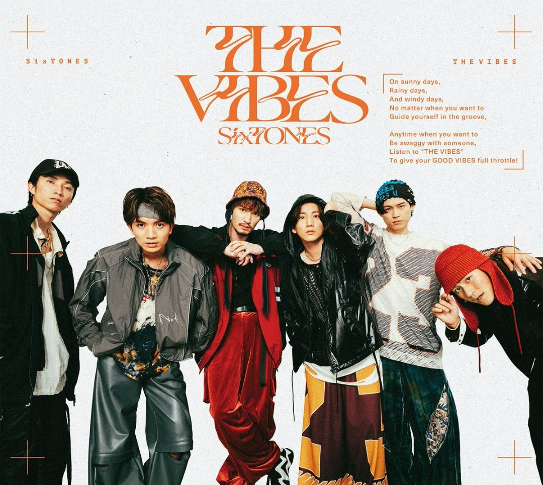 💎 SixTONES「THE VIBES」第四張專輯初回盤通常盤CD DVD BLU-RAY 代購 