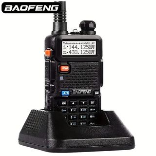BAOFENG UV-5R 5W High-Power Walkie Talkie for Amateur and CB Radio, UV5R Dual-Band Transceiver, 8KM Range Walkie Talkie