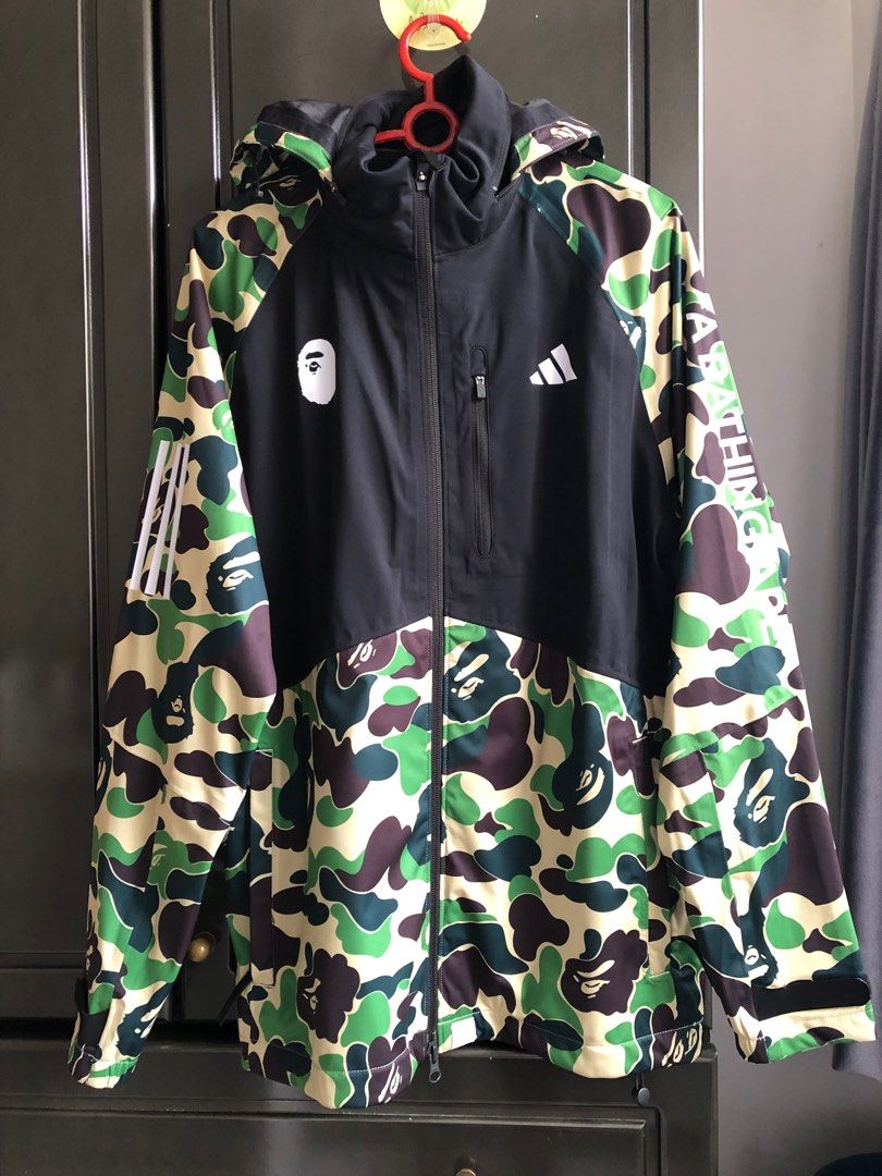 Adidas bape camo jacket discount