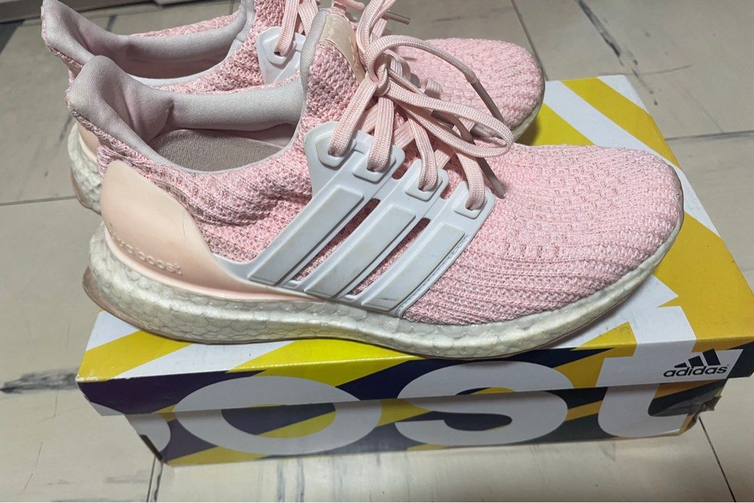 Adidas pink Ultraboost J for girls