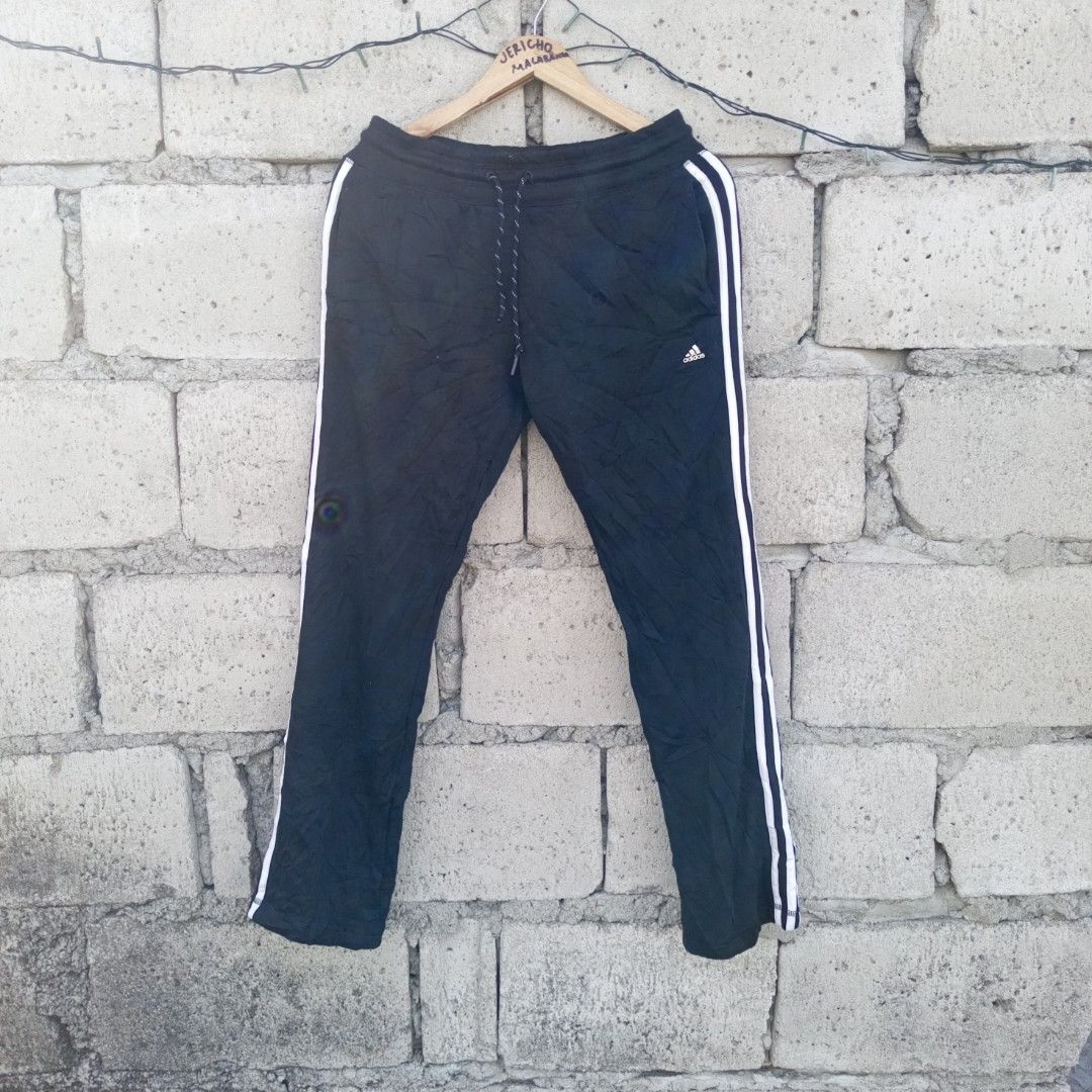 Adidas essentials climalite track pants bottoms joggers on sale