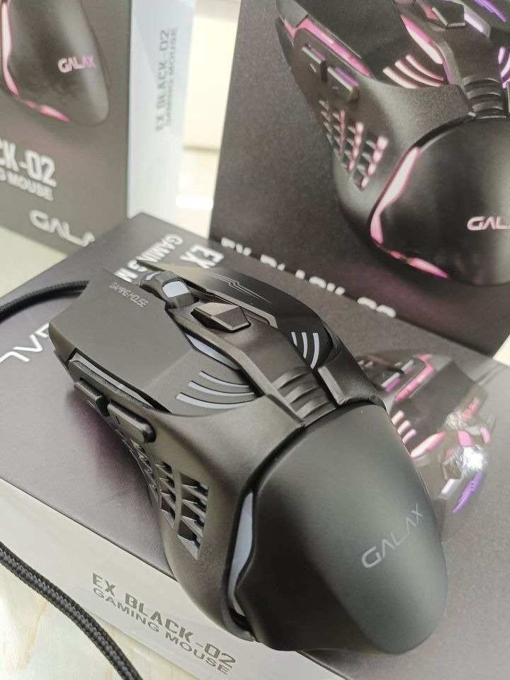 AFFORDABLE GAMING MOUSE GALAX EX BLACK-02 RGB GAMING MOUSE FOR SALE ...