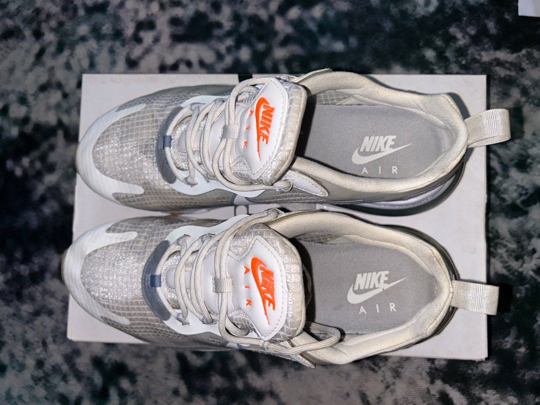 AIR MAX 270 REACT SE WHITE WHITE PURE PLATINUM BLANC PLATINE PUR BLANC