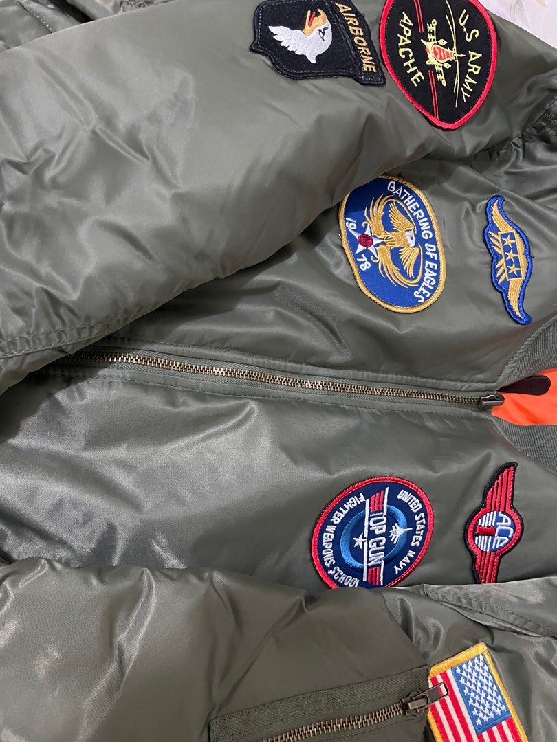 Alpha industries Top Gun 外套壯志凌雲Tom Cruise 湯告魯斯經典配色