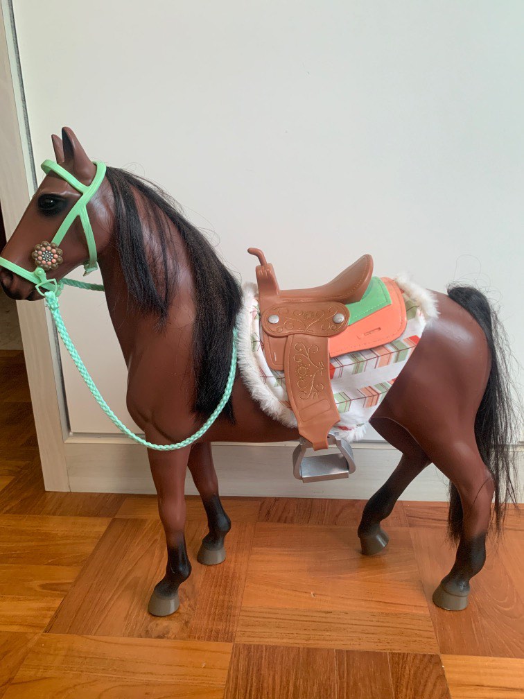 American girl doll horse, Hobbies & Toys, Toys & Games on Carousell