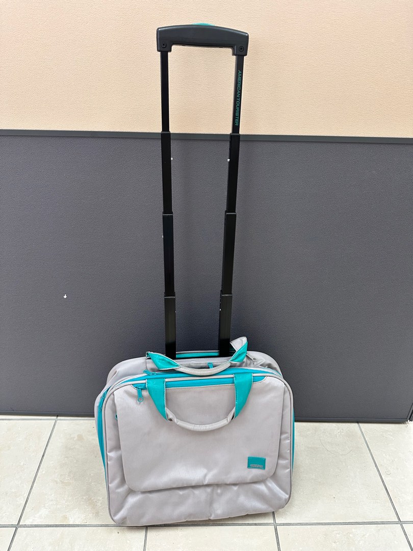 American Tourister Laptop Trolley bag, Hobbies & Toys, Travel, Luggage