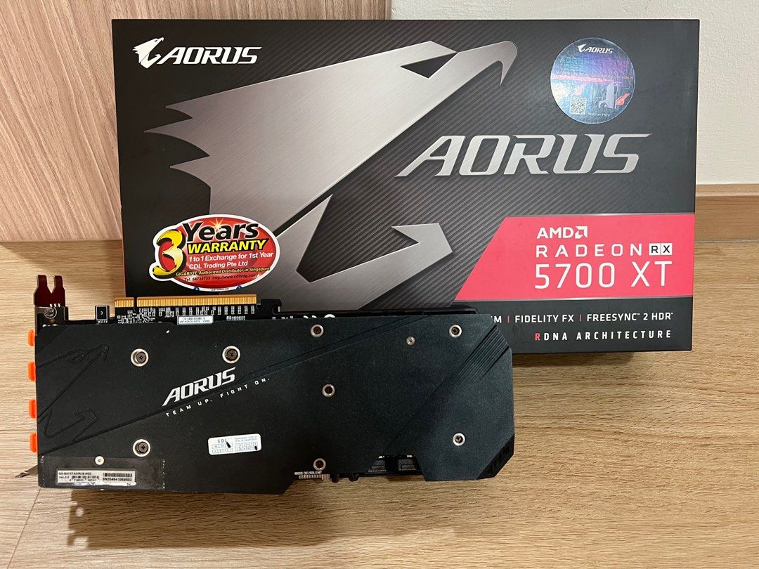 Aorus 5700 XT Computers Tech Parts Accessories Computer