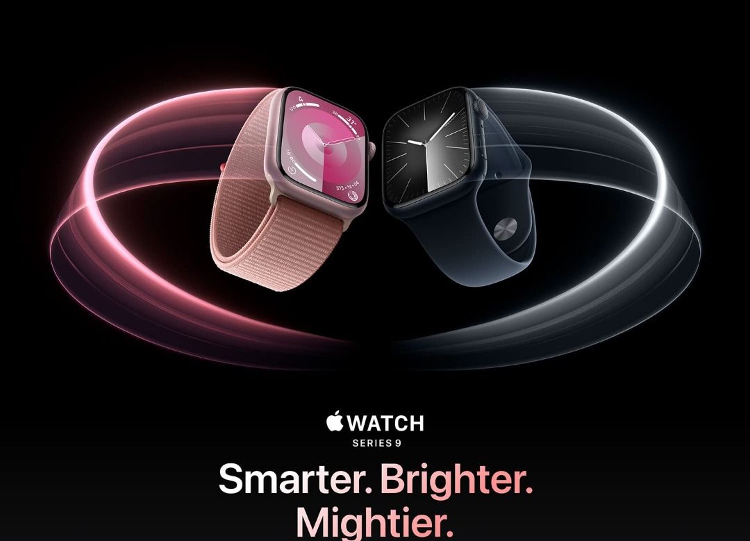 Buy Apple Watch Series 9 GPS, 41mm Starlight Aluminum Case with Starlight  Sport Band - S/M