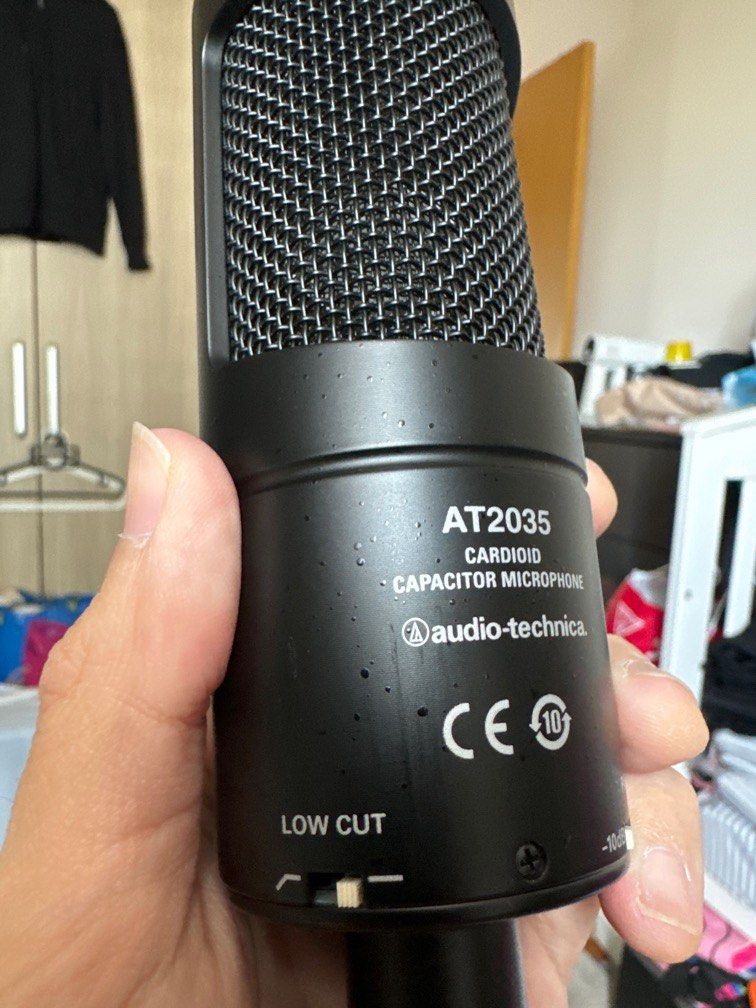 Audio Technica AT2035 Cardioid Capacitor Condenser Microphone, Audio