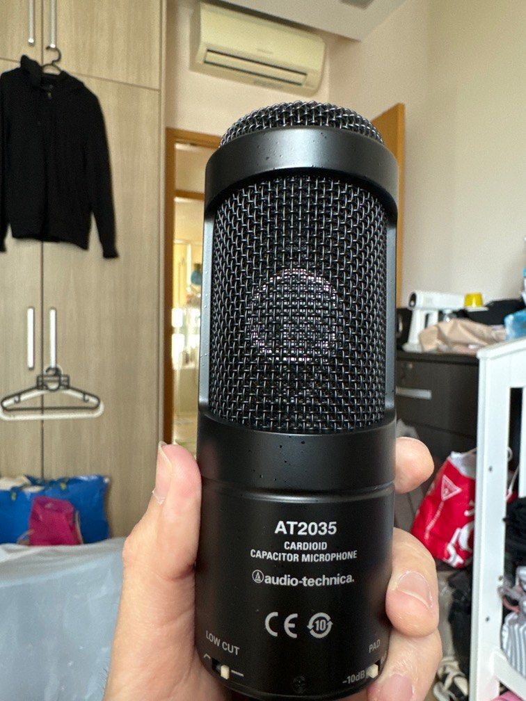 Audio Technica AT2035 Cardioid Capacitor Condenser Microphone, Audio