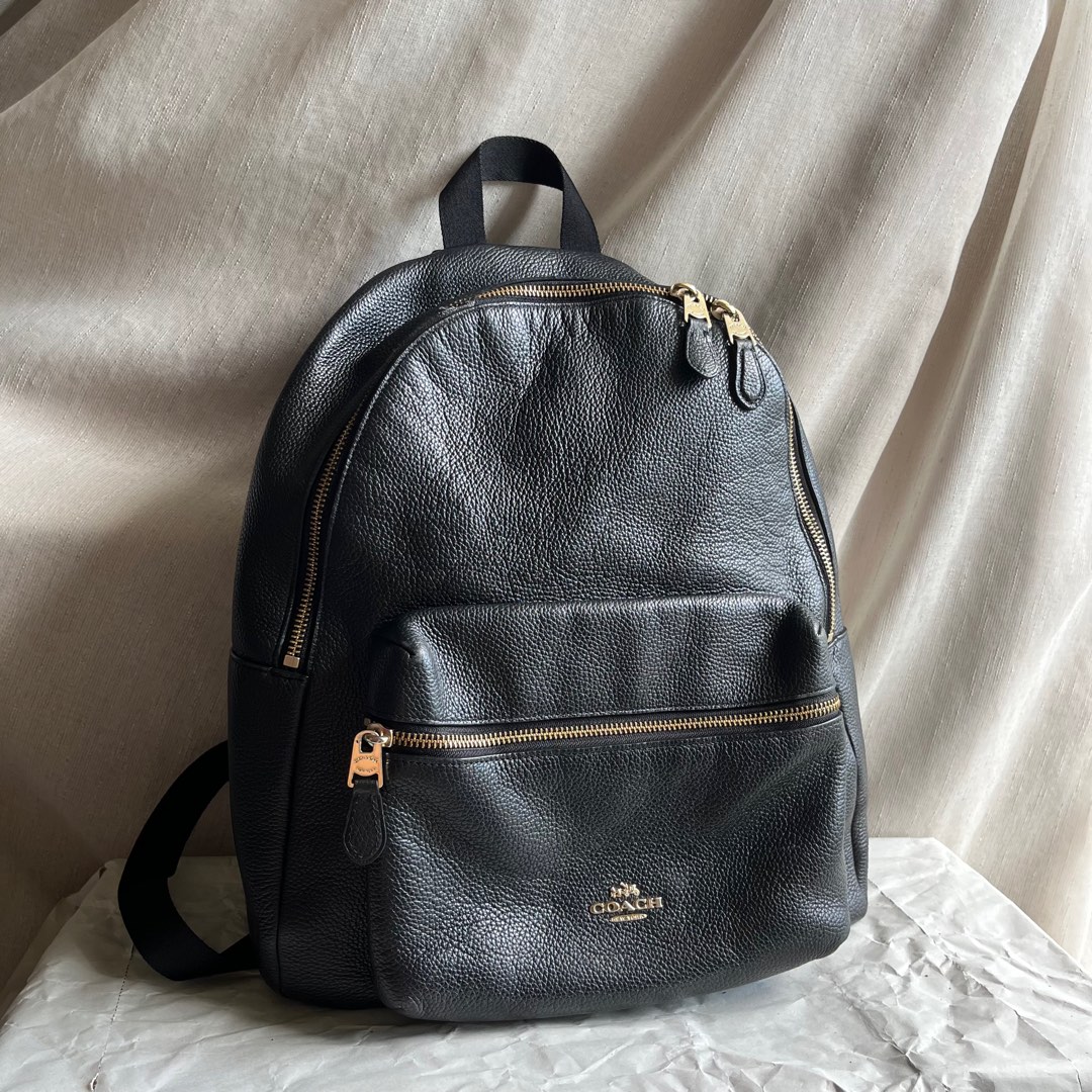 COACH Ethan backpack in signature coated canvas | Black Men's Rucksacks |  YOOX