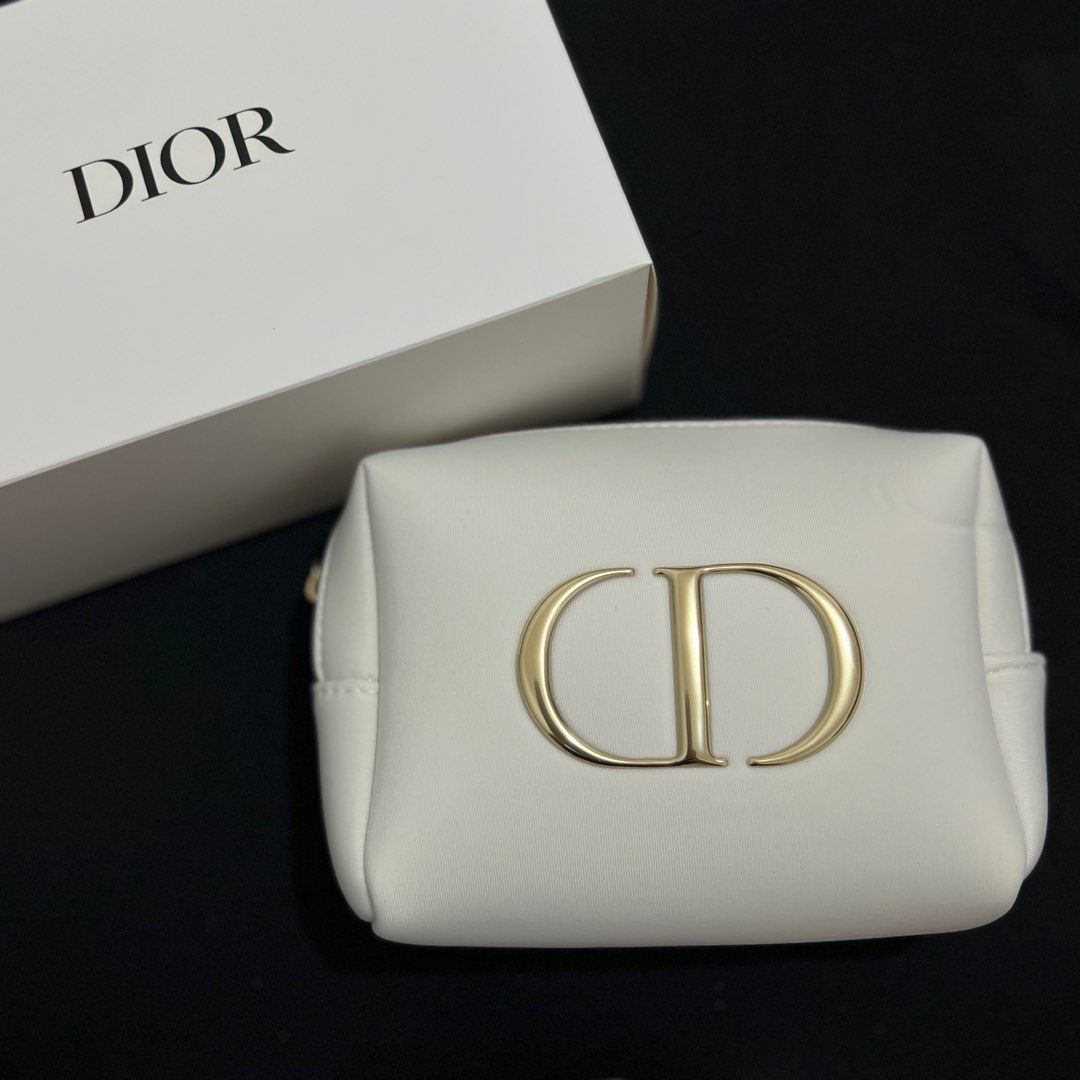 AUTHENTIC DIOR POUCH BAG (Category: Luxury Bags & Wallets) located in Rizal. Submitted by thetopspotfashionboutique (Listing ID 1266244295, Image 1). Description: - with box - complimentary gift from Dior Beauty.
