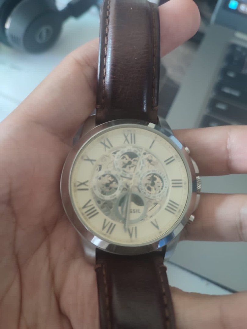 Automatic FOSSIL ME3027 Men s Fashion Watches Accessories Watches on Carousell
