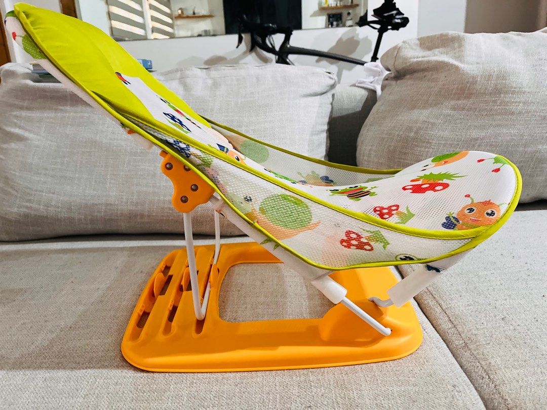 Baby Bather Chair 3 Positions (Category: Other Baby Bathing & Changing Needs) located in Quezon City. Submitted by nylahtan (Listing ID 1266137003, Image 3). Description: Baby bather chair Brandnew Delivered yesterday, opened today. Unused RFS: we already have a tub that doesnt need this chair. .