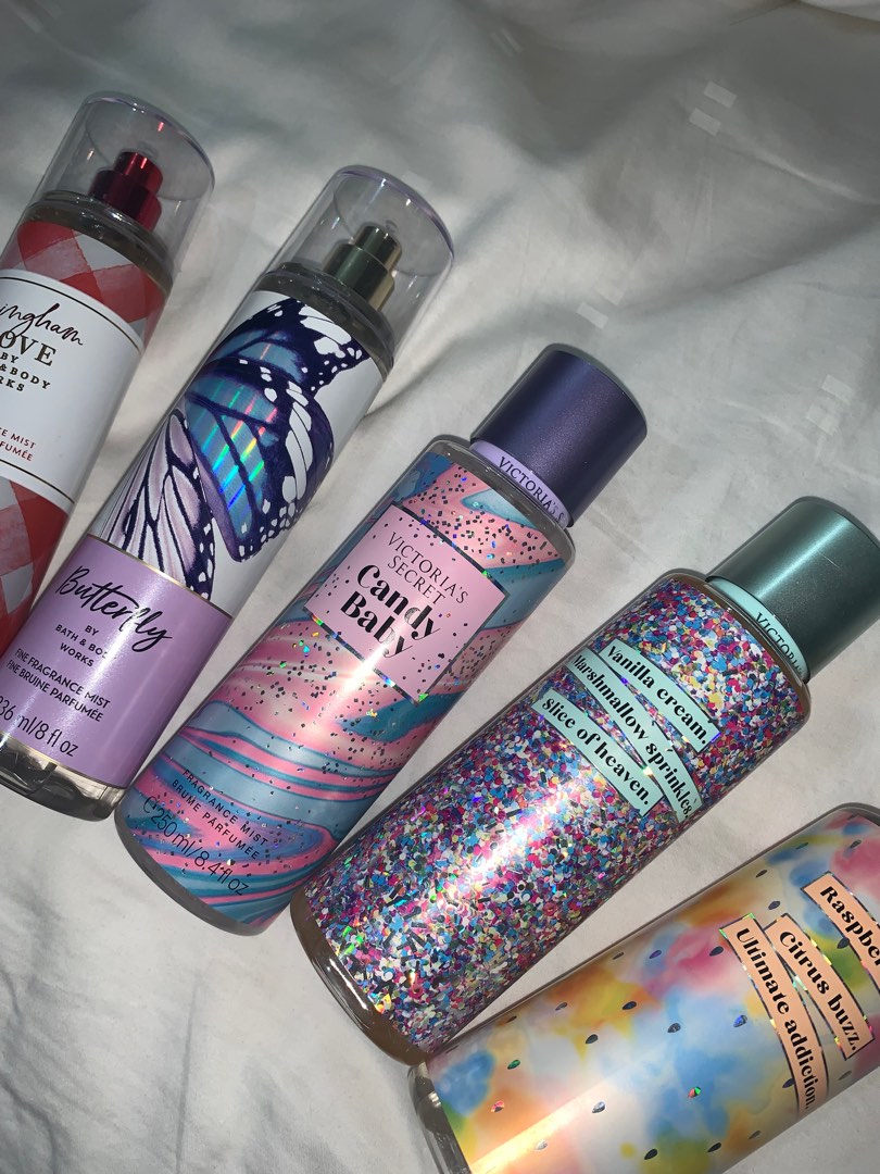 Bath & Body Works and Victoria Secret Body Mists, Beauty & Personal