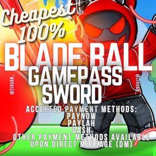 UPD] Blade Ball Gamepass, Video Gaming, Video Games, Others on