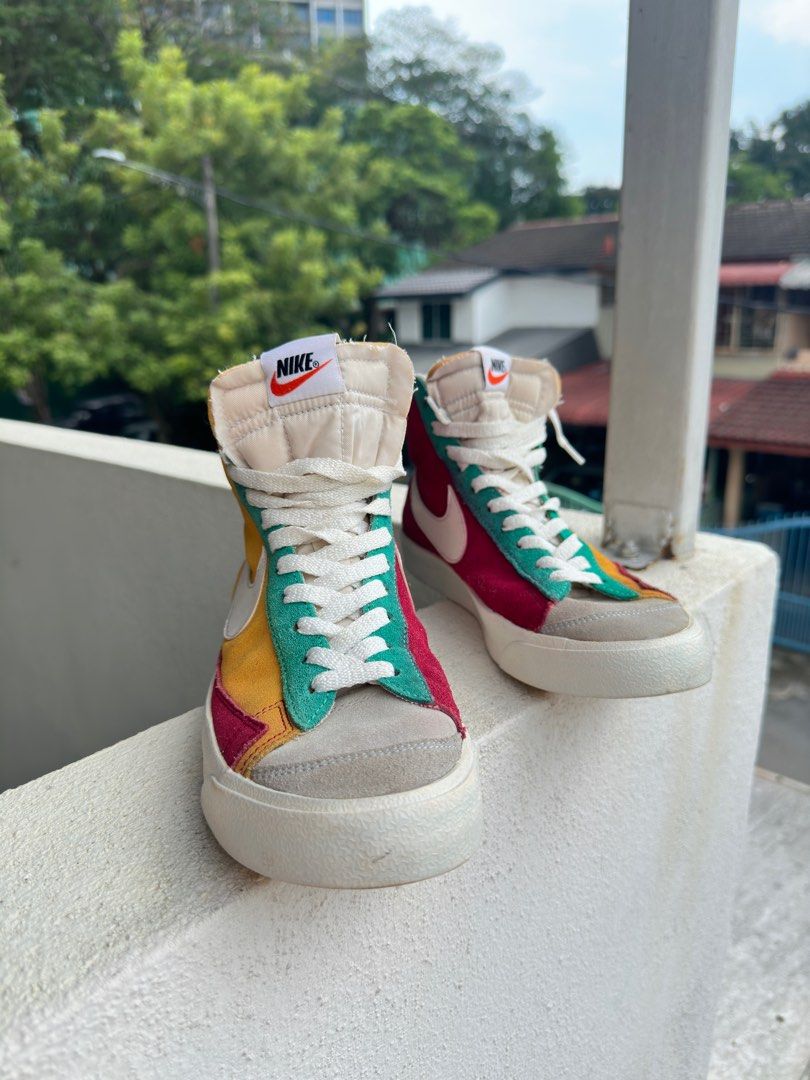 Blazer mid 77 vintage suede multicolor discount