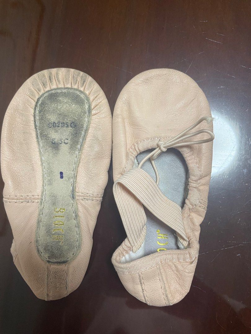 bloch leather ballet shoes