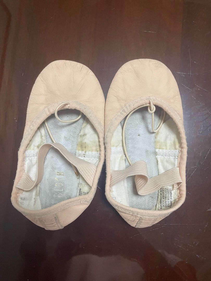 bloch leather ballet shoes