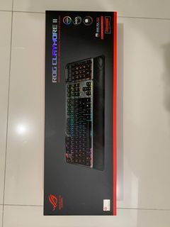ROG wireless keyboard with backlight (brand new and sealed)