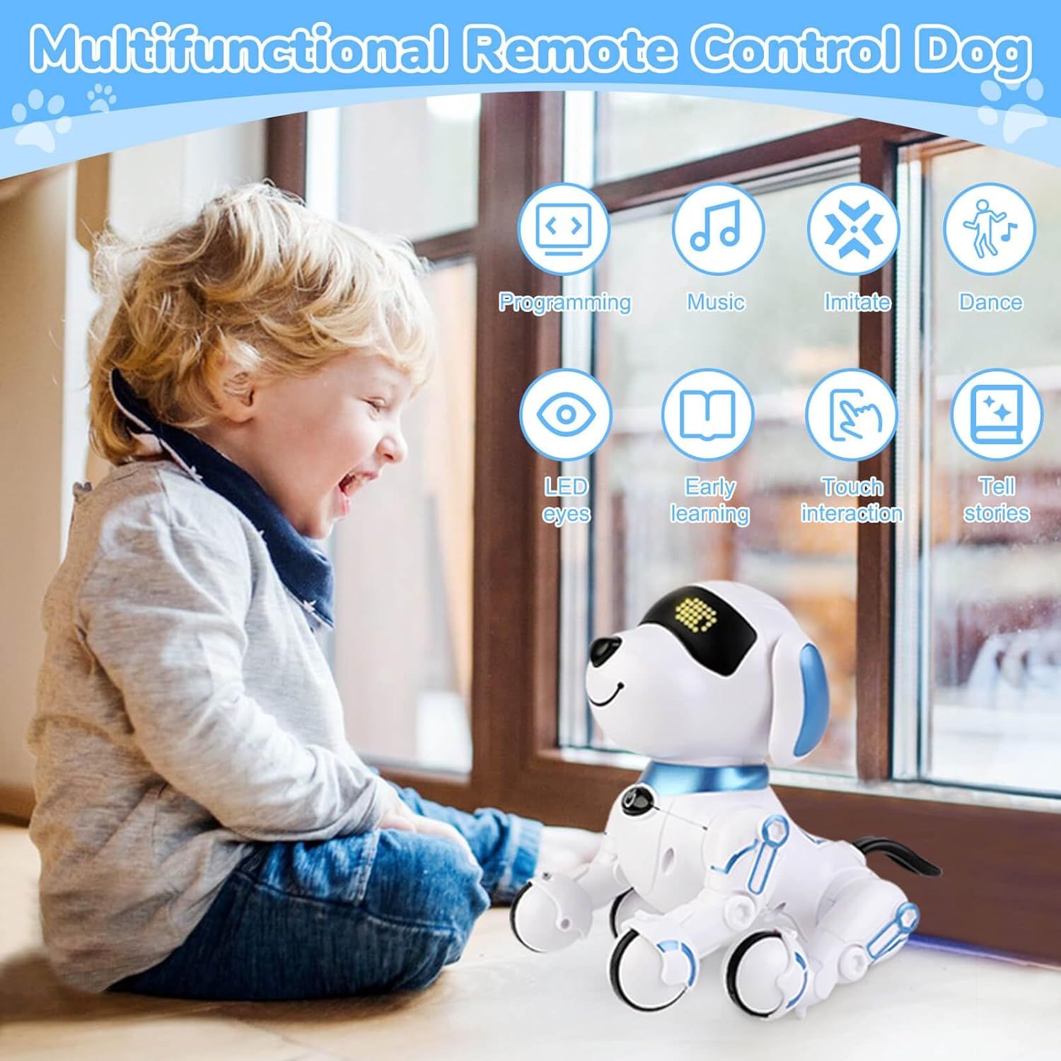 Robot dog toy discount 2000s