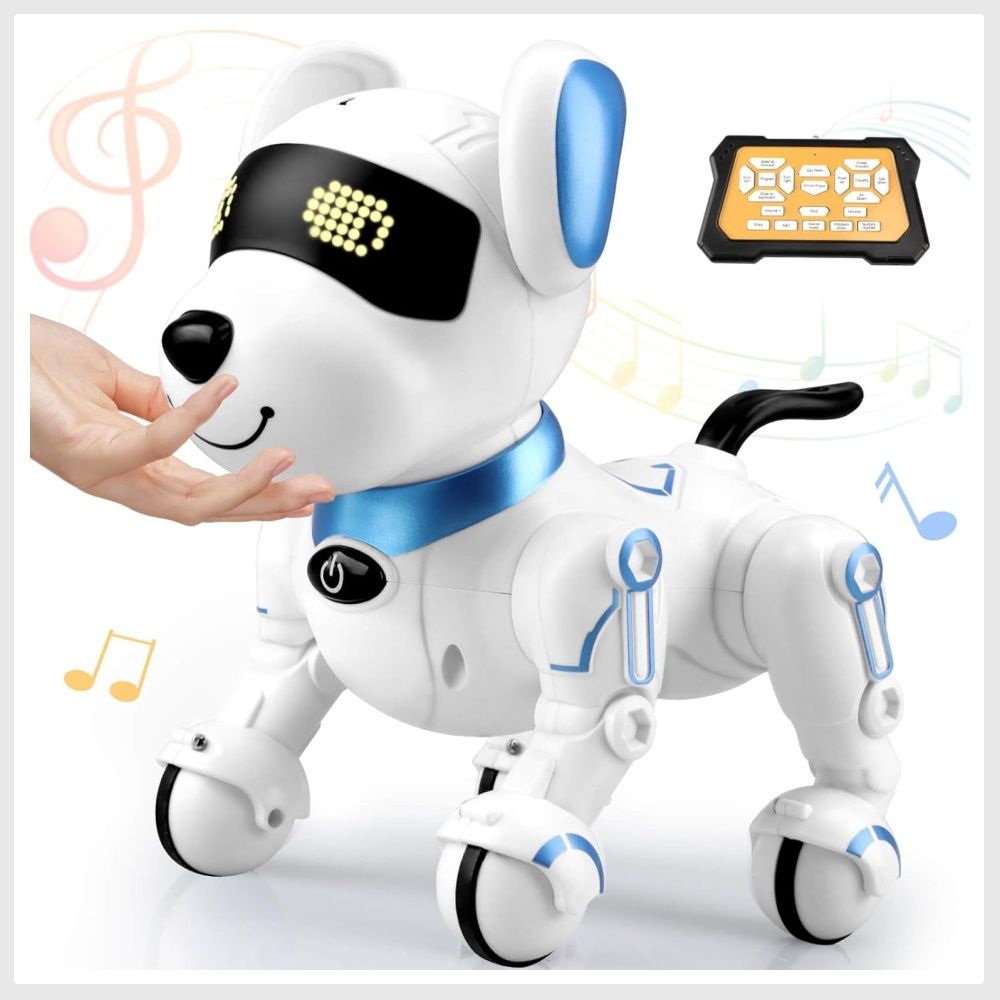 Robo hot sale dog plush