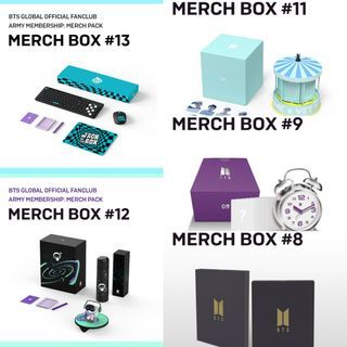 BTS MERCH BOX #3, ARMY Membership Merch Pack