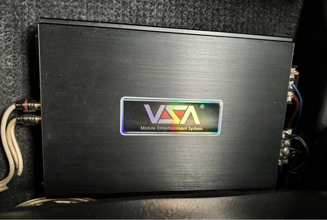 Car sound system amplifier with subwoofer, Audio, Soundbars, Speakers