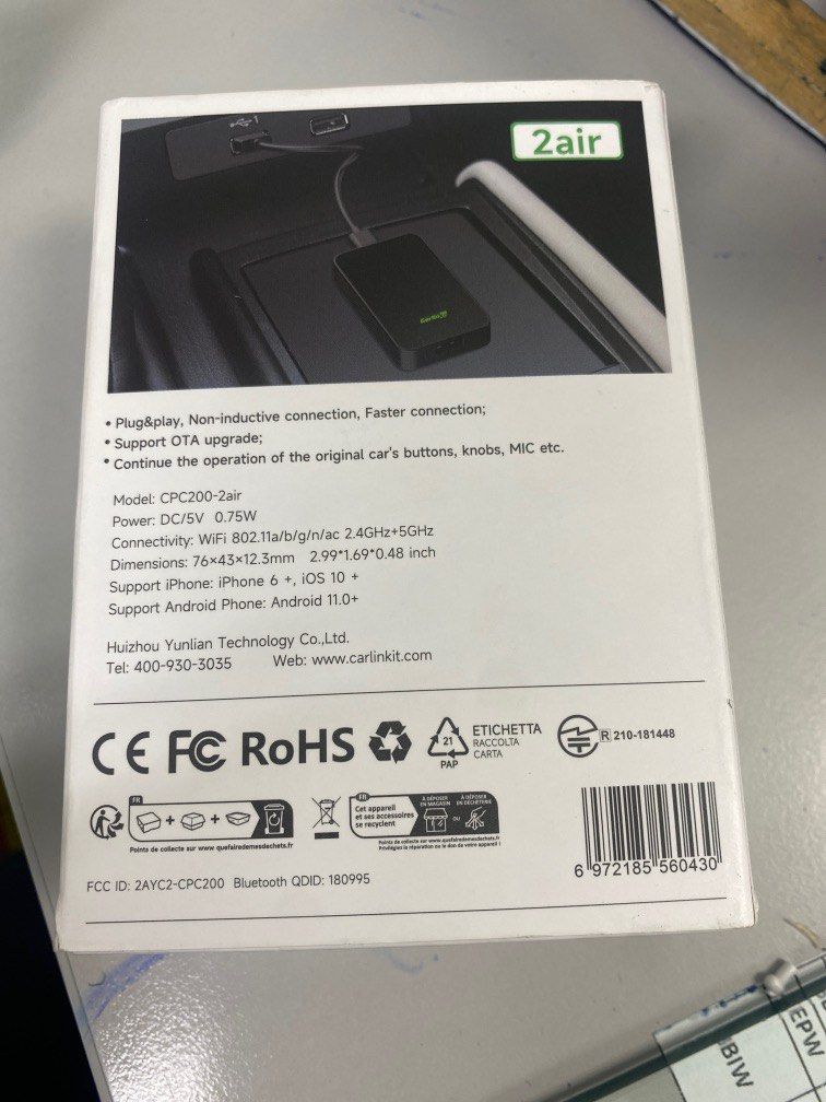 Carlinkit 5.0 wired to wireless carplay Carlink kit 4.0 android auto