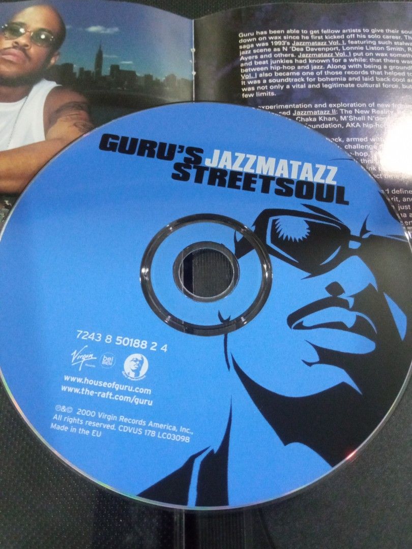 Guru & Jazzmatazz Street Soul レコード Guru Jazzmatazz: Streetsoul レコード