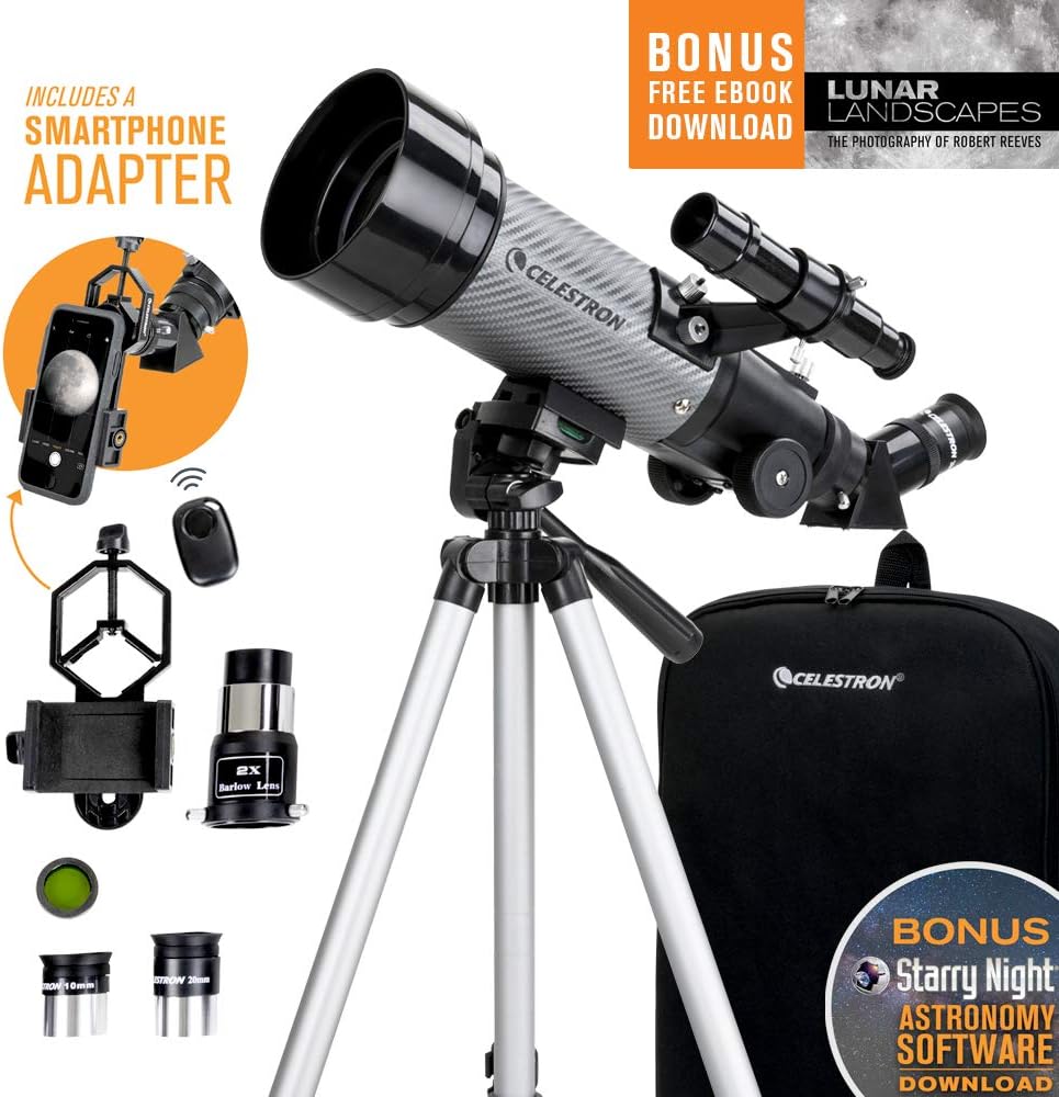 Ready stock Celestron 70mm Travel Scope DX Portable Refractor