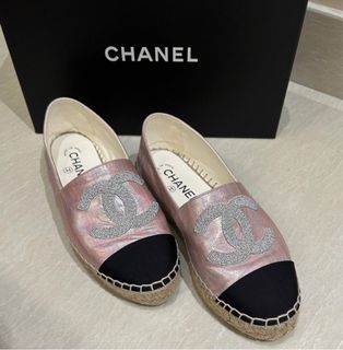 Affordable chanel shoes espadrilles For Sale, Luxury