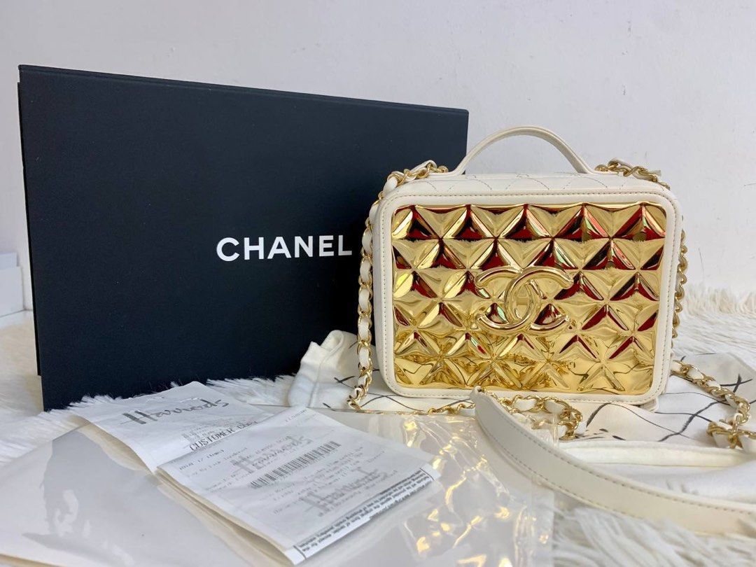Chanel Gold Vanity Case