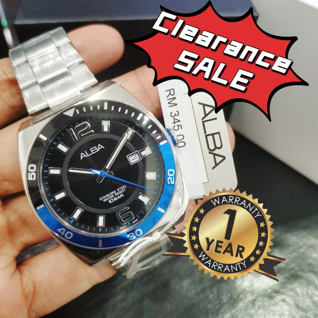 CLEARANCE Alba Men Watch Quartz Men s Fashion Watches