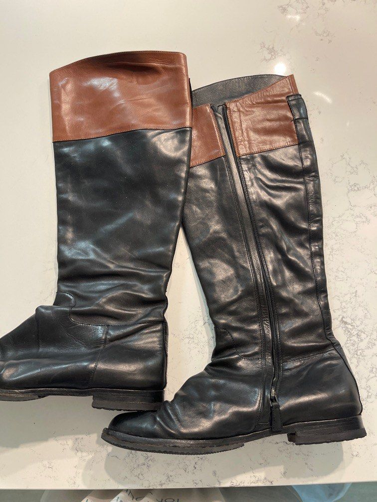 Cole Haan boots US size 6 with new sole Women s Fashion Footwear Boots on Carousell