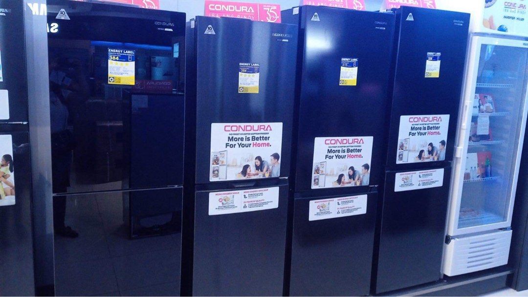 CONDURA BOTTOM FREEZER INVERTER REFRIGERATOR, TV & Home Appliances