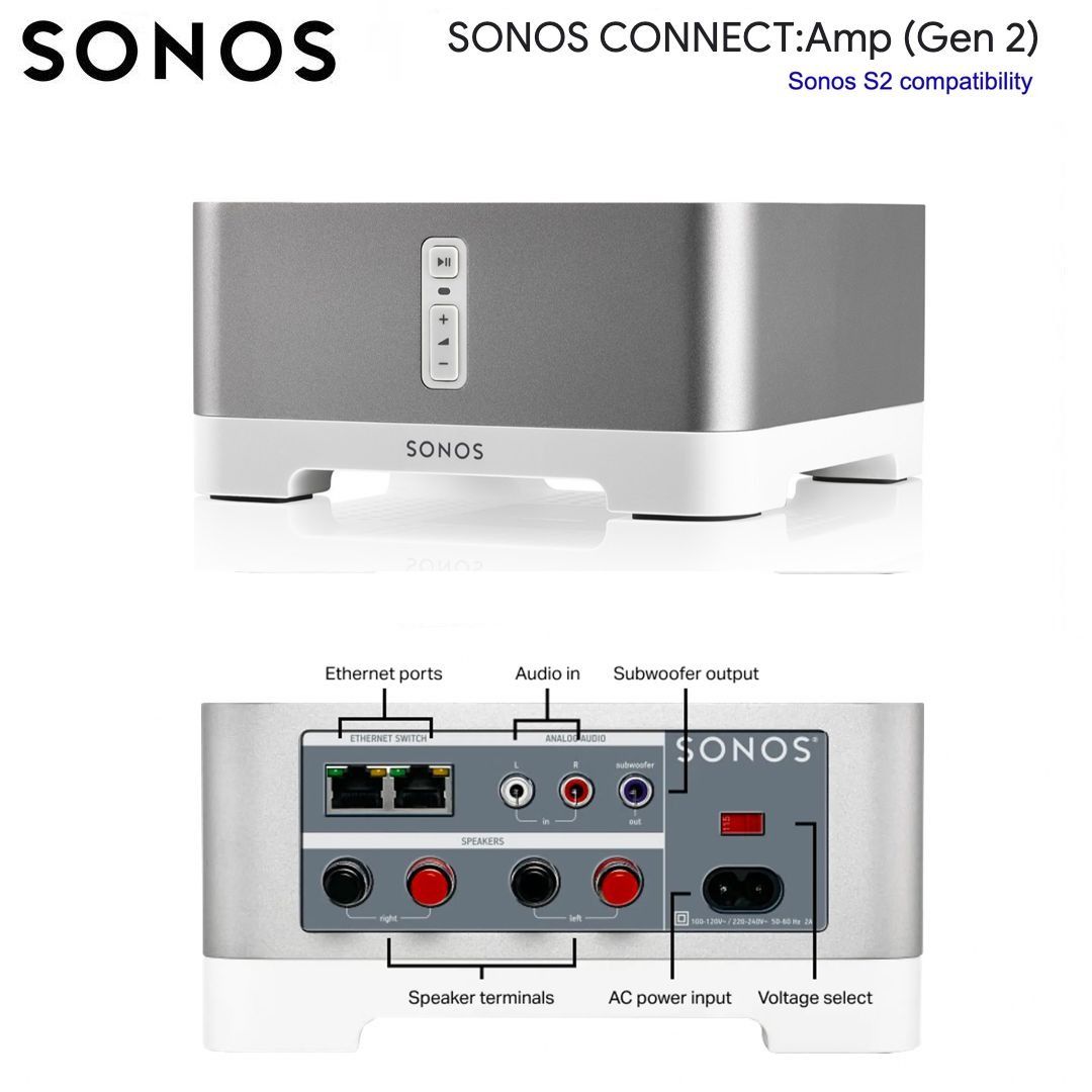 Sonos connect amp bluetooth sales