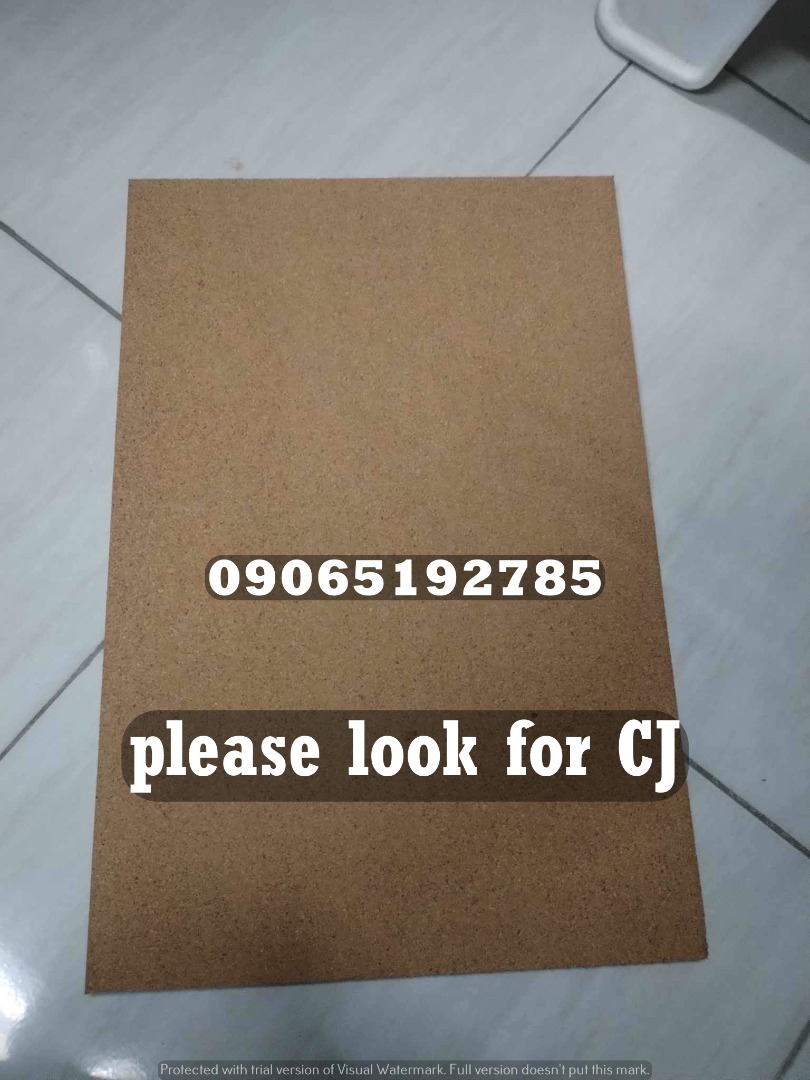 Cork sheet W/ Adhesive, Commercial & Industrial, Construction Tools