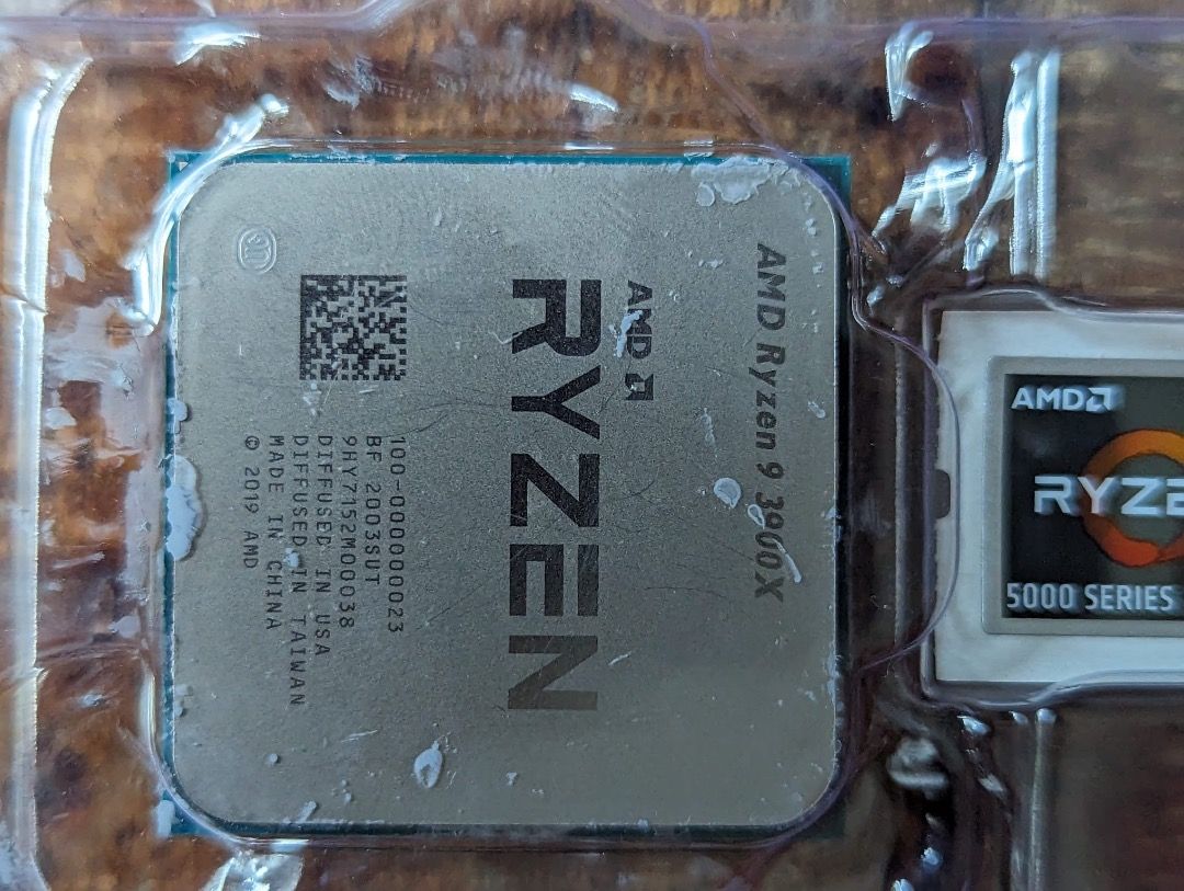 CPU Processor AMD Ryzen 9 3900x, Computers & Tech, Parts & Accessories ...