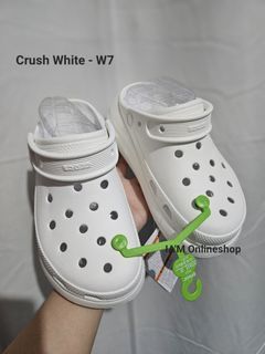 Crocs Crush White Size Women 7