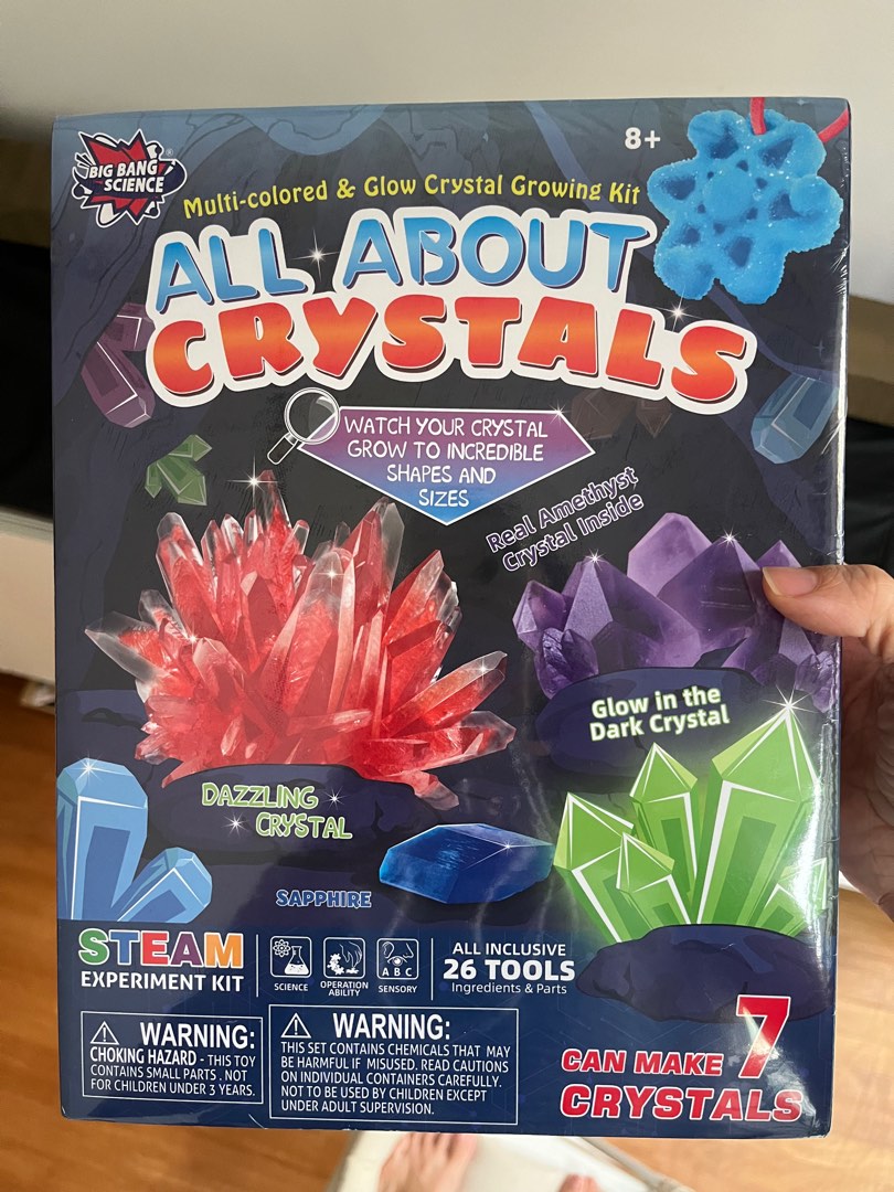 Crystal making, Hobbies & Toys, Stationery & Craft, Art & Prints on
