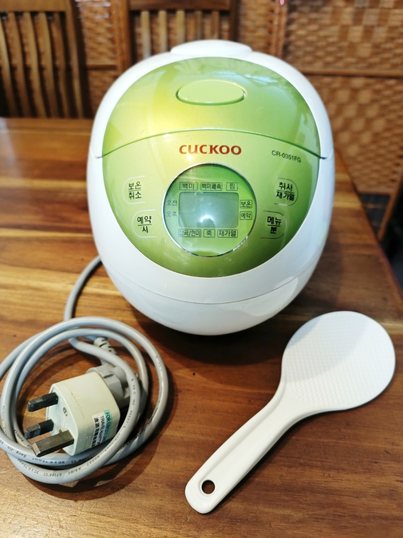 Cuckoo Rice Cooker (Korean version), TV & Home Appliances, Kitchen ...