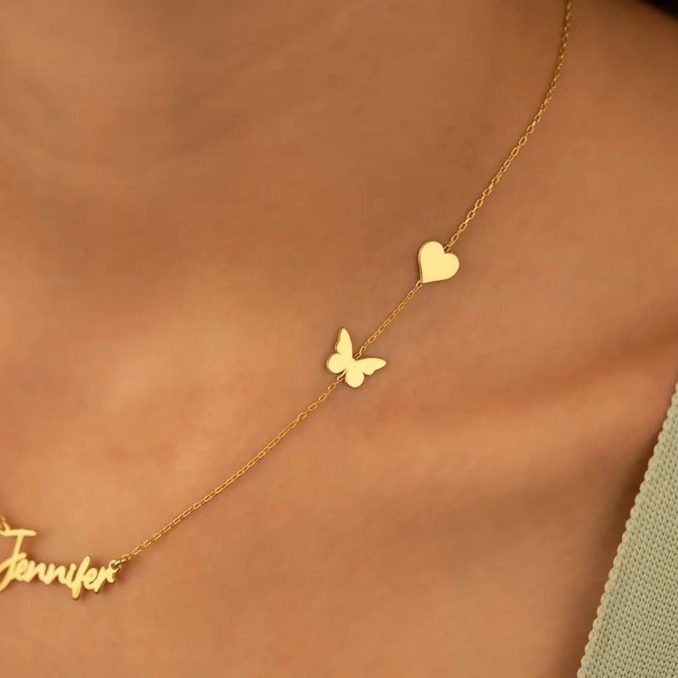 Choker hot sale name necklaces