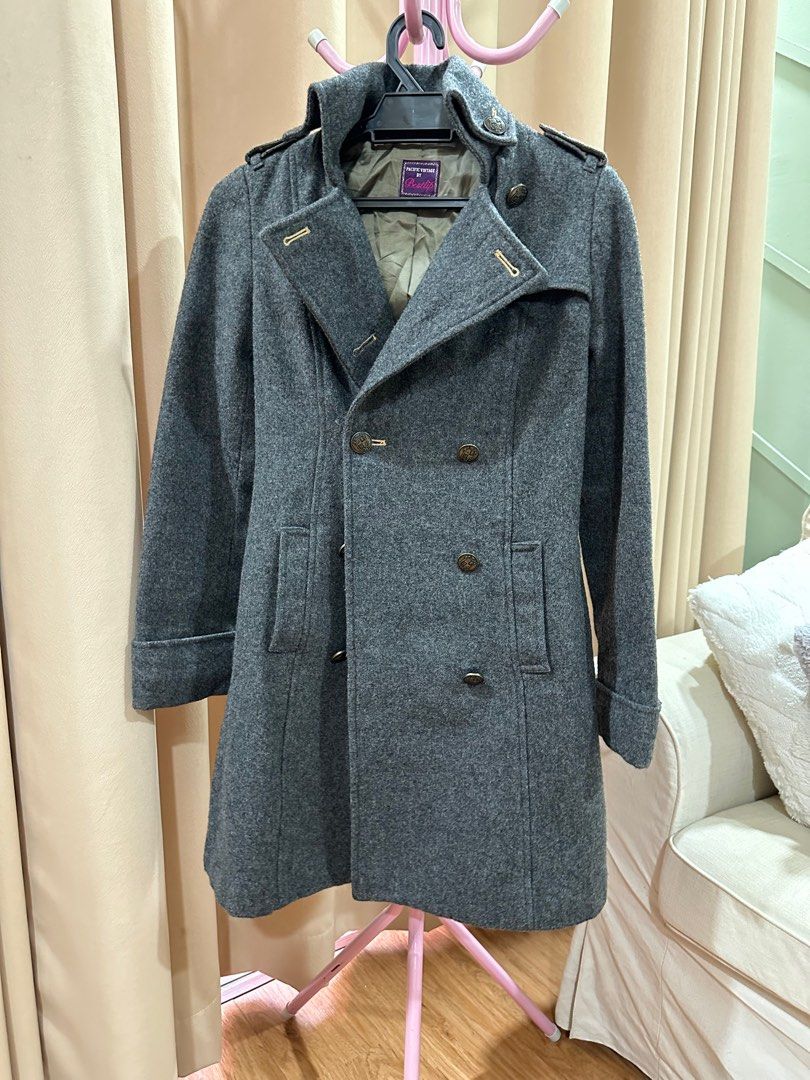 Dark Grey Winter Coat Jacket