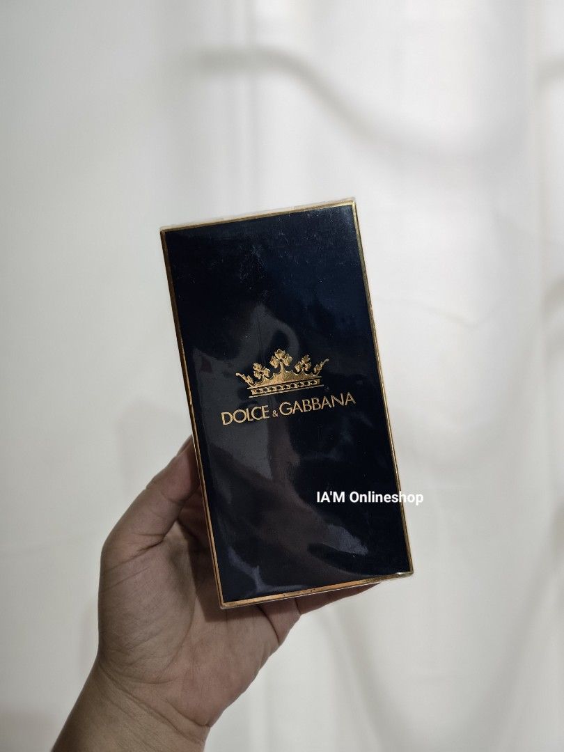 D&G K 100ml EDT (Category: Men's Grooming) located in Makati City. Submitted by laiza_meris.iam_onlineshop (Listing ID 1266187871, Image 1). Description: Onhand ● Ready to Ship DOLCE & GABBANA 100ml KING - EDT IA'M Price: Php 4,800 SRP/Mall Price: Php 7,000 1 piece available • Guaranteed Original • • Payment First • No COD • DISCLAIMER: IA'M Onlineshop is not affiliated with any of the brands posted. All copyrights and trademarks remain solely be