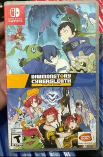 NEW Switch Digimon Survive 數碼暴龍~ 絕境求生 (HK Chinese 中文) + DLC + 3 Cards