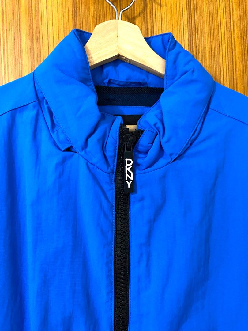 Men's blue hotsell windbreaker jacket