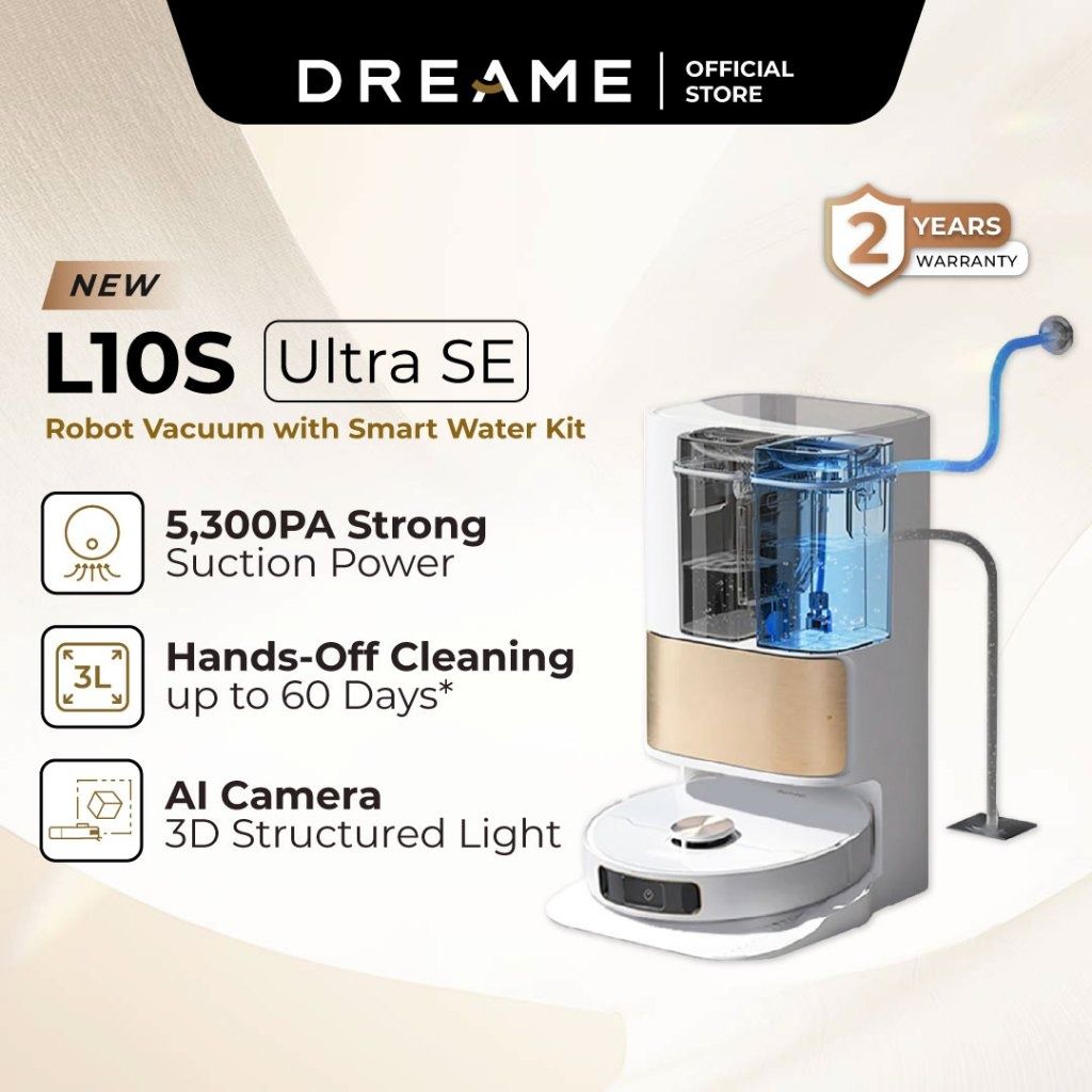Dreame L10s Ultra SE  Full Hands-Free Cleaning