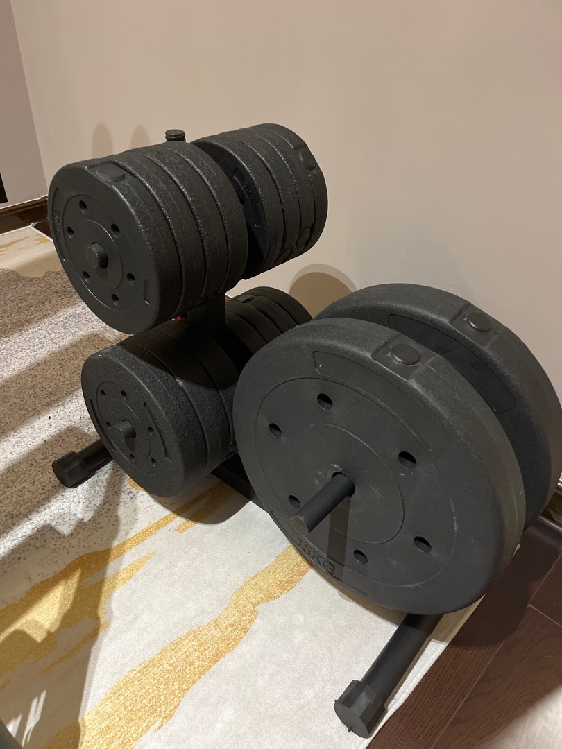 Dumbell and new arrivals bench set