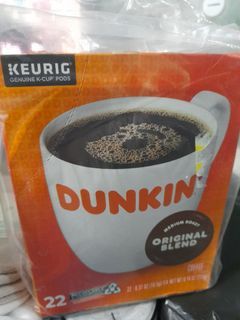 DUNKIN COFFEE PODS (KEURIG)